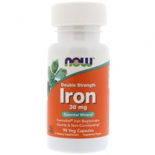 NOW Foods Iron  36 mg 90 