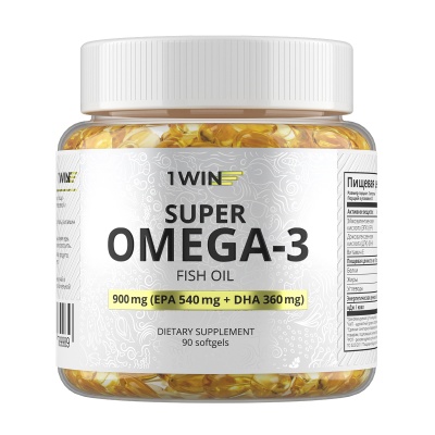  1WIN SUPER Omega-3 Fish oil 90 